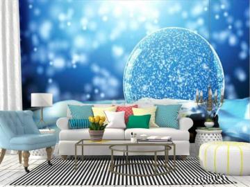 Amazon Self Adhesive Wallpaper Roll Paper Christmas Snow