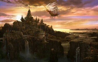 Fantasy City Wallpaper