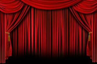 Greatpicture Red Curtain