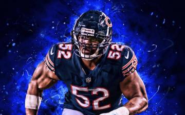 Wallpaper Khalil Mack Nfl Chicago Bears