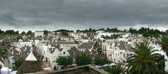 Italia Italy Alberobello Puglia Landscapes Panorama Wallpaper