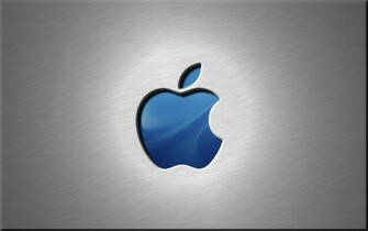 Wallpaper Tiger Ice Blue Apple Greeny Mac