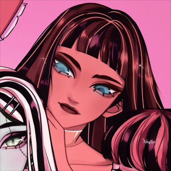 Clawdeen Frankie Cleo And Draculaura In Monster High