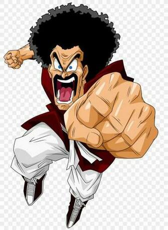 Mr Satan Goku Majin Buu Gohan Videl Png