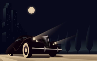 Artistic Art Deco Wallpaper