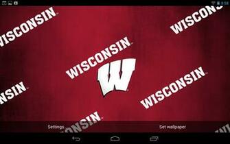 Officially Licensed Wisconsin Badgers Live Wallpaper With Animated 3d