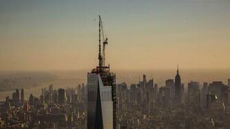 Unfinished Dom Tower One World Trade Center Wallpaper