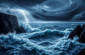 Stormy Ocean Wallpaper