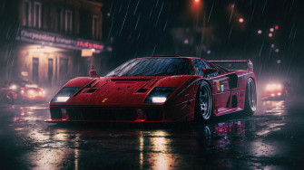 Ferrari F40 1440p Resolution HD 4k Wallpaper Image