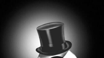 The Residents Grayscale Hats Music Desktop And Mobile Background
