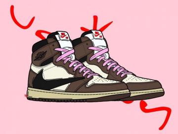 Jordan Retro High X Travis Scott By B3rtuz