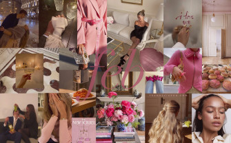 February Moodboard Desktop iPhone Wallpaper