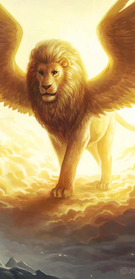 Galaxy Lion Wallpaper