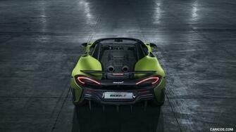 Mclaren 600lt Spider Rear HD Wallpaper