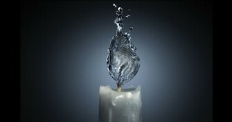 Windows Wildscreen Water Fire Wallpaper HD