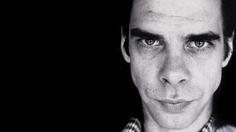 Wallpaper Nick Cave Face Look Collar