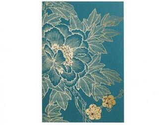 Teal And Gold Wallpaper Bathroom