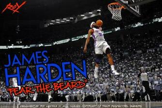 James Harden Wallpaper Laying Up To Make Shots Scary Beard
