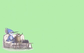 Regular Show Green Wallpaper