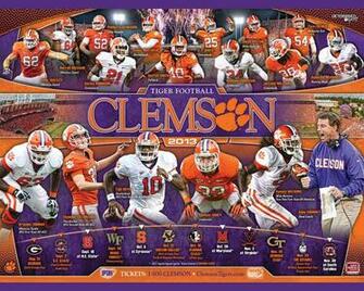 Clemson Tiger Football Desktop Wallpaper Tigers