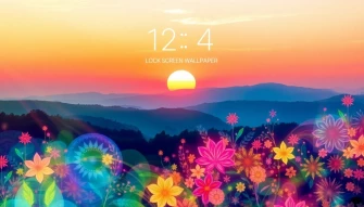 Pretty Lock Screen Wallpaper