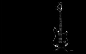 Guitar Black Background Image