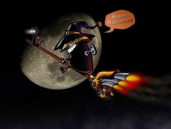 Happy Halloween Witch Available Desktop Background In
