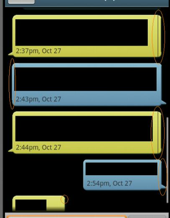 Android A Black Line On 9patch Background When Scroll List