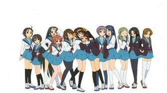 The Melancholy Of Haruhi Suzumiya Wallpaper Anime