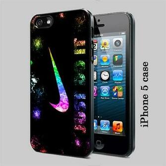 Nike Just Do It Wallpaper Smoke Paintball Effect iPhone Case
