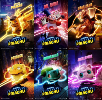 Pokemon Detective Pikachu Different Posters Wallpaper