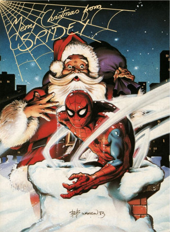 A R C H I V E Christmas Comics Spiderman Art Superhero