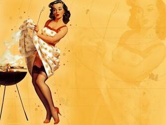 High Resolution Wallpaper Pin Up Girls