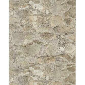 York Wallcoverings Pa130901 Weathered Finishes Field Stone Wallpaper
