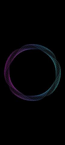 Minimalist Color Circle Wallpaper