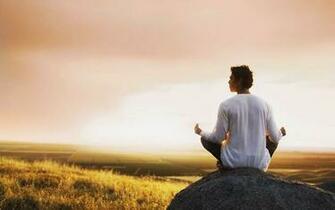 Wallpaper Rembrandt Philosopher Yoga Meditation
