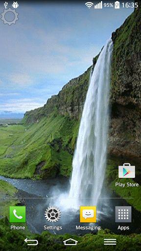 Waterfall Sound Live Wallpaper