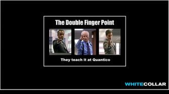 White Collar The Double Finger Point By Nifflerat221b