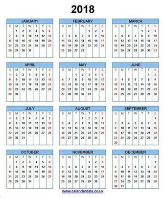 Calendar For