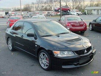 Black Mitsubishi Lancer Evo Vi Viii Wallpaper Pictures
