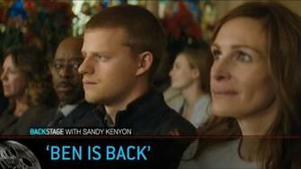 Backstage With Sandy Kenyon The Stars Of Ben Is Back Abc7 New