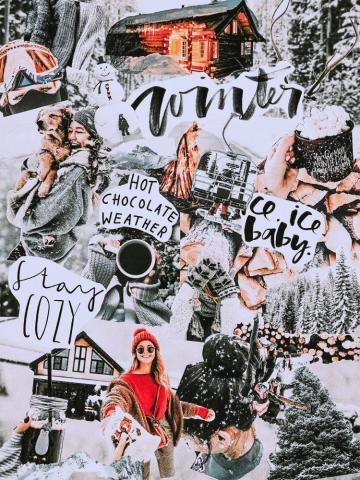 On Collages Wallpaper iPhone Christmas