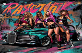 Rat Rod Girls Wallpaper