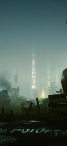 Keanu Reeves Cyberpunk Futuristic Game