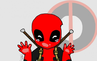 Chibi Deadpool By Adorkableemberr