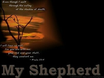Psalm Christian Powerpoint Background Heartlight