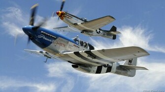 Mustangs Aircraft HD Wallpaper