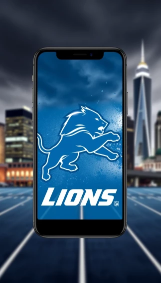 Detroit Lions Phone Wallpaper