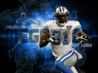 Johnson Calvin Wallpaper Detroit Lions Nfl