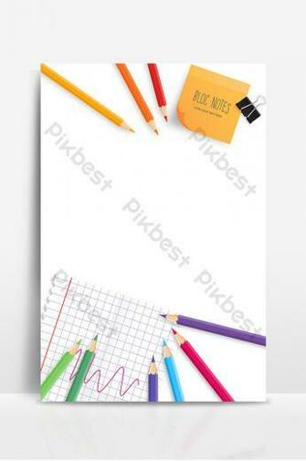 Simple Pencil Cartoon Business Fresh Education Cooperation